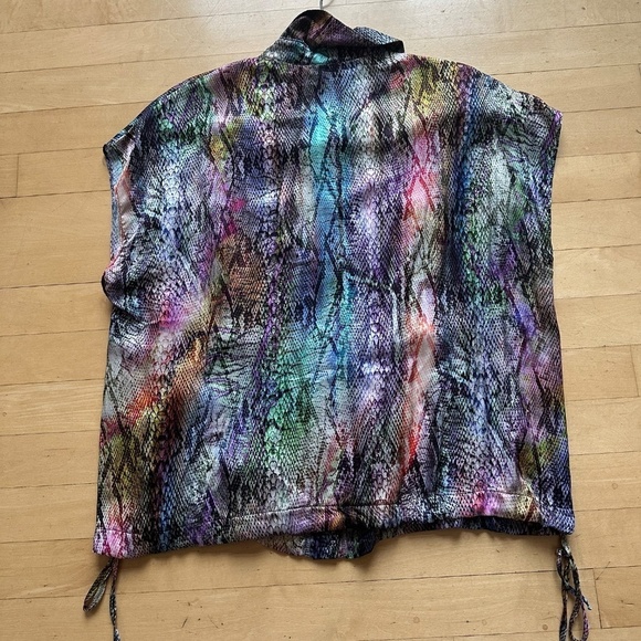 Lola & Sophie colorful Python shirt, M, CB2259 - Picture 8 of 8